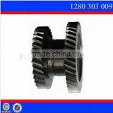 QJ805 Gearbox Spare Parts Double Gear 1280303009 zf Transmission Parts