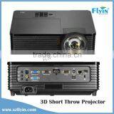 2015 Brand New ! USB HDMI VGA Education Use 100 Inches 5000 Lumens 1080P Short Throw 3d DLP Projector thumbnail-1