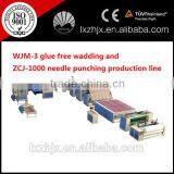 new designed customized fiber wadding machines, thermo bonding production line