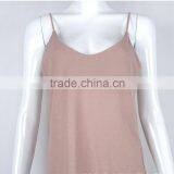 Bonvatt 2017 Low - Cut Vest Summer Fashion Hot Sale Women Casual Cotton VEST Top Tank Sleeveless Shirt thumbnail-3