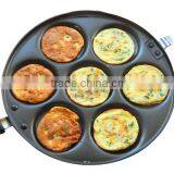 Kawachi Pan Cake Fry Pan Double Sided Black thumbnail-1