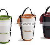 Freeze Breakfast Box Fruit Yogurt Milk Cream Liquids Cereal Lunch Container Cold thumbnail-3
