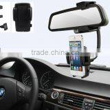 Universal Adjustable Mobile Phone Car Rearview Mirror Navigator Tracker Mount Holder For IPhone se 6s Plus S7 EDGE thumbnail-3