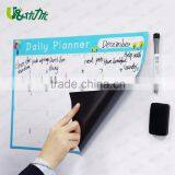 Monthly Magnetic Calendar for Refrigerator Dry Erase White Board For Kitchen Fridge With Strong Magnet 17" x 12" thumbnail-1