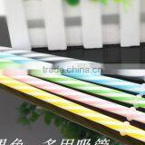 Reusable Plastic Hard Drinking Straw in Many Color thumbnail-1