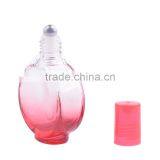 15ml Round Colored Transparent Glass Roll on Bottles, Essential Oil Bottle With Plastic Cap thumbnail-6