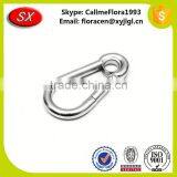 Custom Metal Carabiner Hook With Eyelet thumbnail-1