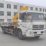 Dongfeng New 5 Tons Kunckle Crane Mounted Towing Wrecker thumbnail-2