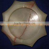 PAKISTAN FACTORY MADE ONYX CIGARETTE ASHTRAY HANDICRAFTS thumbnail-1