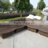 Modern Wicker Sectional Sofa thumbnail-4