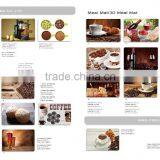 Wine and Fruits 3D Printting PP Washable Placemats thumbnail-5