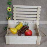 Top Grade Handmade Natural Wooden Rice Storage Containers With Lid thumbnail-3
