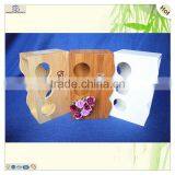 Burned Red Color Logo Pine Wooden Condiments Shelves Holder thumbnail-6