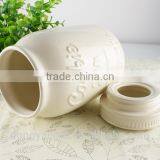 OEM Sculpture Style Ceramic Baby Milk Bottle Tea Coffee and Sugar Storage Jars thumbnail-6