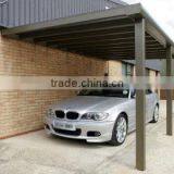 Economic Prefab Polycarbonate Roof and Aluminum Carport thumbnail-1