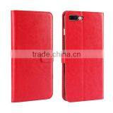 Crazy Horse Pattern PU Leather Wallet Flip Phone Case for IPhone 7 Plus thumbnail-3