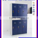 Steel Cabinet Locker/Steel Wardrobe Lockers/6 Compartment Steel Electronic Locker thumbnail-1