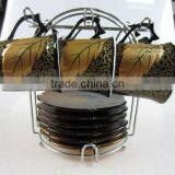 Stock Beautiful Porcelain Coffee Set thumbnail-1