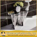 Modern Console Table Matching Glass Coffee Table Italy Design thumbnail-2