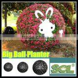 Big Ball Planter Plastic Smart Dragon Big Size Flower Pot Vertical Garden thumbnail-2