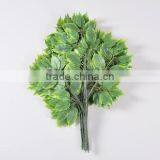 environmental friendly artificial leaves for decoration artificial ficus leaves