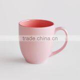 Jumbo Mug, Belly Shape With Two Tone Color,15oz Ceramic Mug thumbnail-1