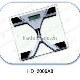 LCD High Quality Glass Electronic Body Weighing Scale thumbnail-1