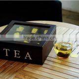 Black Wooden Tea Box thumbnail-2