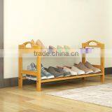 Hot Selling Economical Pine Wooden Shoe Rack thumbnail-3