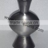 Decorative Metal Vase Hand Made | METAL FLOWER VASE IN HAMMERED thumbnail-2
