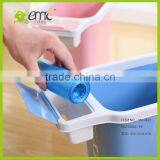 High Quality Home Garbage Can Trash Plastic Cans Plastic Trash Bins Indoor Waste Basket thumbnail-5