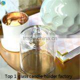Best Selling Safe Package Glass Cloche Candle thumbnail-4