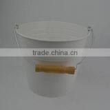 High Quality Titanium Metal Flower Pot Bucket for Home and Garden thumbnail-1