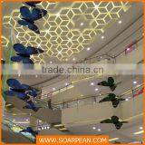 Shopping Mall Decorative Flying Butterfly PVC Display Props thumbnail-2
