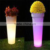 D47*H95cm Western Style Smart Controlled Multi Color LED Flower Pot Glowing LED Flowerpot thumbnail-2