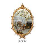 Flower/ Bird Hand Drawing With Oval Frame MK-0019-01 thumbnail-4