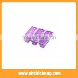 Saving Room Cheap Plastic Portable Cubby Shoe Rack thumbnail-3