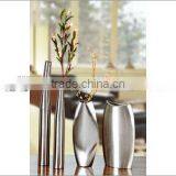 Stainless steel decorative metal vase,flower vase,planter,flowerpot for wedding
