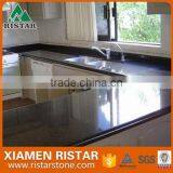 Wholesale Shan xi Black Granite Peninsula Counter Top and Vanity Top thumbnail-1
