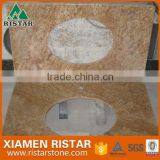 Top Quality Madura Gold Granite Stone One Sink Bathroom Vanity Top thumbnail-1