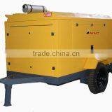 Diesel driven portable air compressor