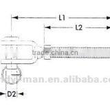 SS4827 Horizontal Lifeline System Stainless Steel Cable Tensioner Indicator thumbnail-5