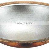 Made in Japan Copper and Alminium Dimpled Udon Suki Nabe Alminium Cooking Pots Noodle Nabe Udonsuki thumbnail-2