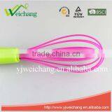 WCJ497 New Design Corn Handle Egg Whisk Silicone Wire Whisk, Egg Frother, Milk & Egg Beater Blender 10" Hot Sales thumbnail-2