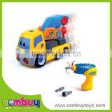 Children Educational Assemble Cheap Plastic Toy Trucks thumbnail-1