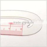 Kearing Fashion Design Ruler Sandwich Line 20cm Flexible Plastic Garment Ruler # 6400 thumbnail-5