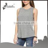 Best Selling Items Color Melange Tank Tops Men Wholesal thumbnail-3