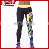 (OEM Factory) Wholesale Camo 3d Digital Printing Full Leggings for Women Gym Fitness Tight Yoga Pants Wear thumbnail-4