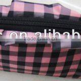 Fashion Lady Checked Cosmetic Bag thumbnail-1