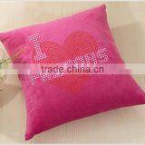 Wholesale Decorative Pillow Cover, Stylish Rhinestone Pillow Cover thumbnail-1